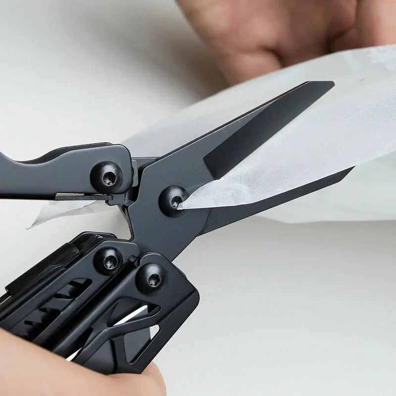 Toollab™ 11-In-1 Multi-function Camping Tools Knife Outdoor Survival Folding Pliers Scissors